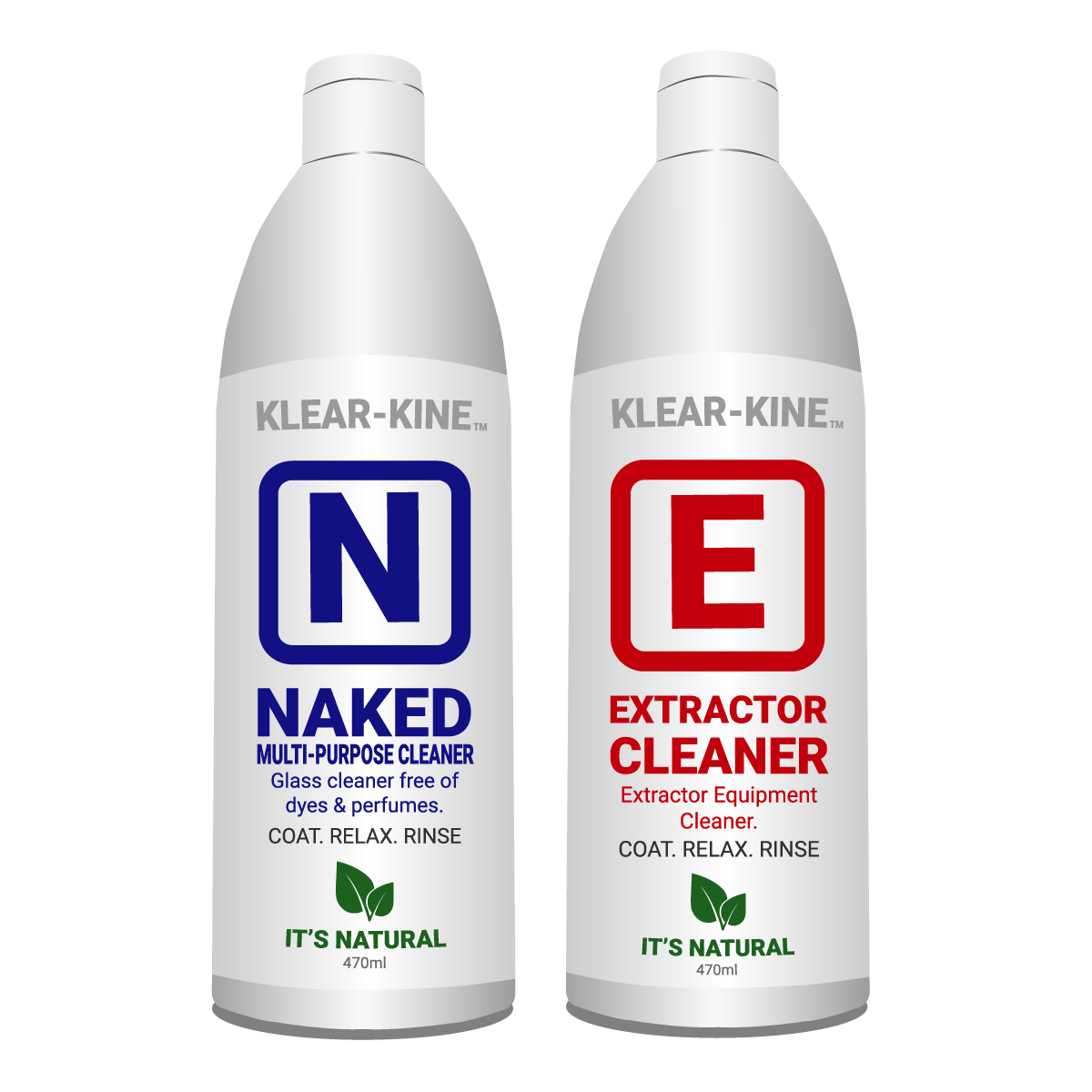 KLEAR™ Naked and Extractor Cleaner 470 Pack